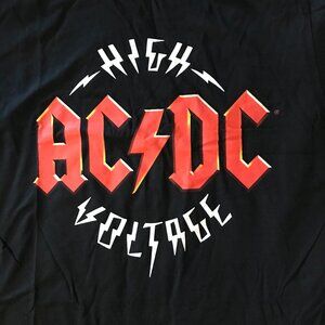 AC/DC High Voltage Black T-shirt Size XL _ shr048